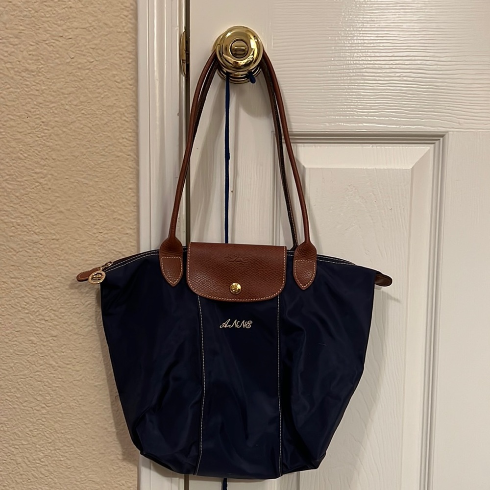 Longchamp blue tote
